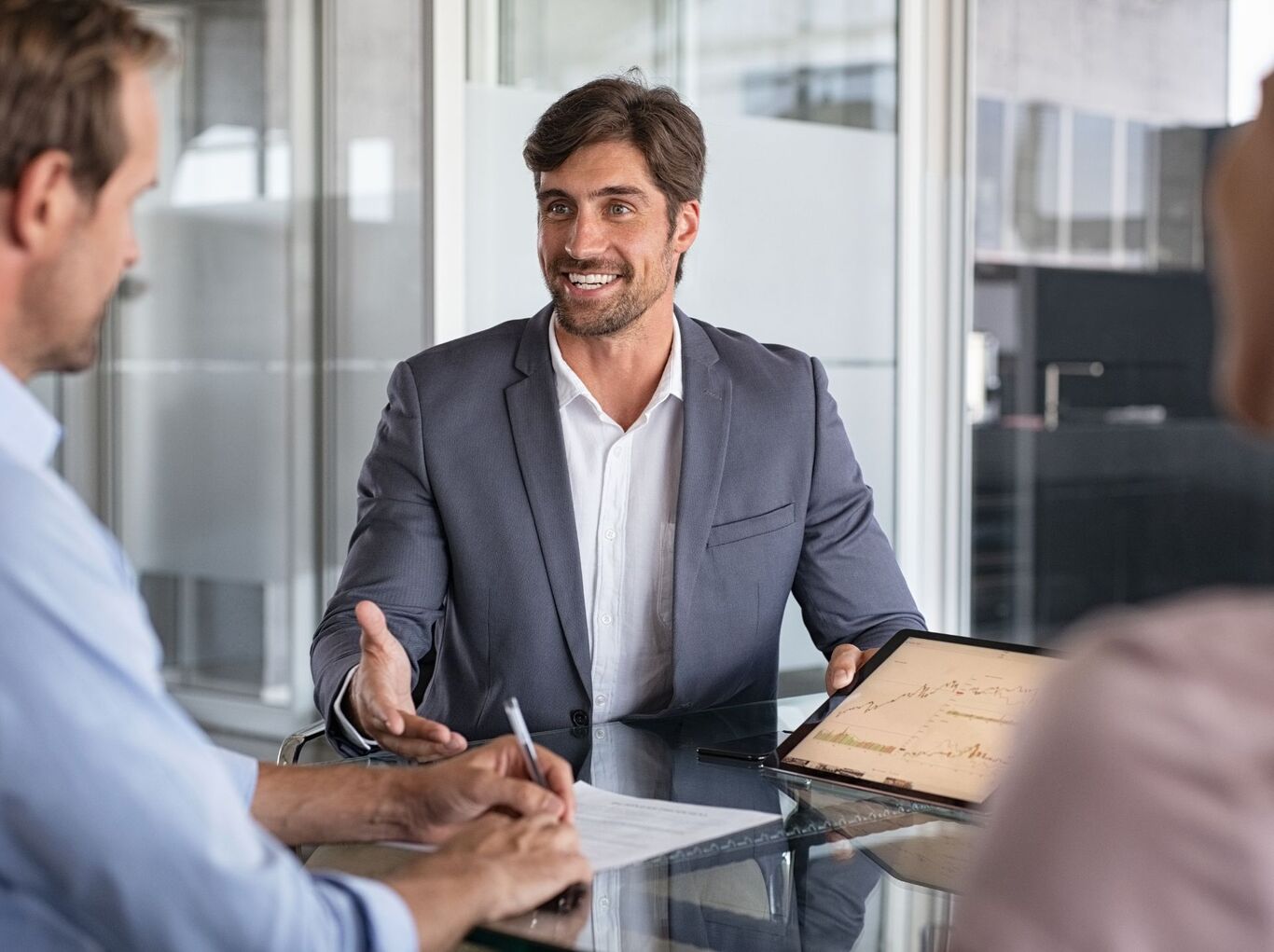 Consulting partnership discussion